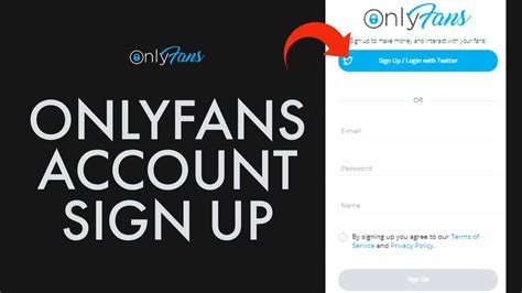 How to Sign Up and Log In to OnlyFans: A Step